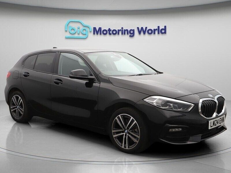 Black Used 2024 BMW 118 Sport Line Hatchback | £20,400 (Super price) - Image 1/4