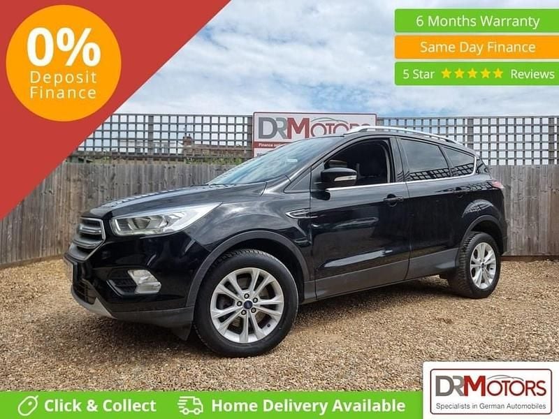 Black Used 2018 Ford Kuga Titanium SUV | £10,840 (Good price) - Image 1/4