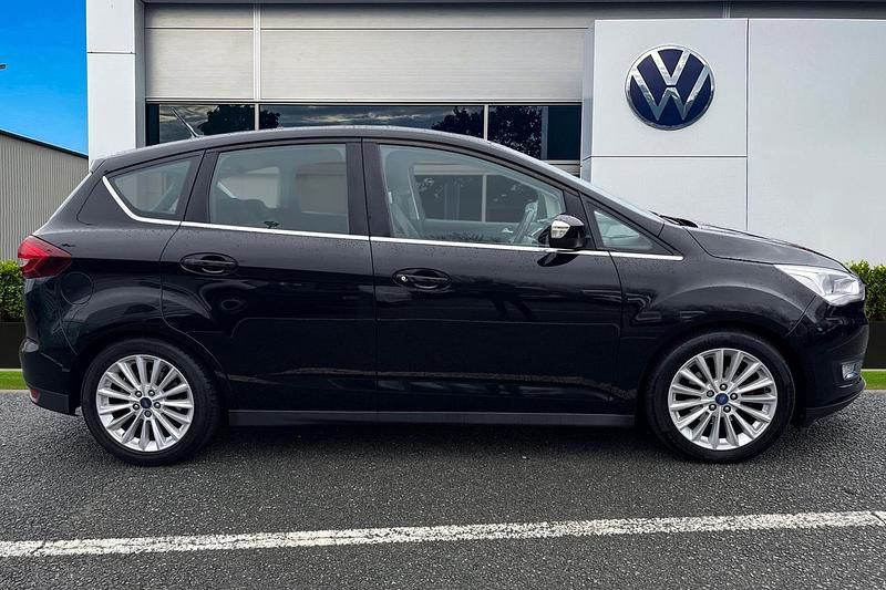 Used Ford C-MAX Titanium 128 HP (94 kW) 2019 Black MPV