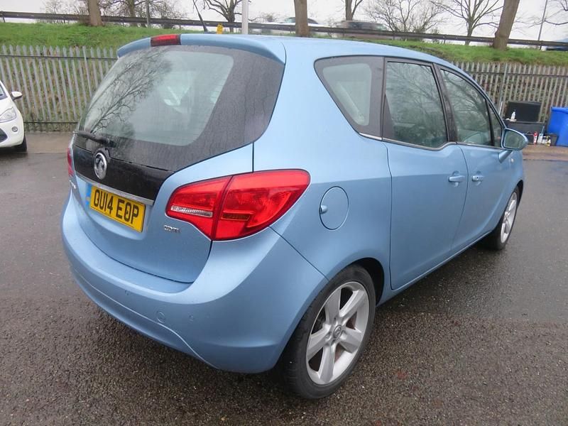 Używany Vauxhall Meriva 2014 Niebieski Minivan