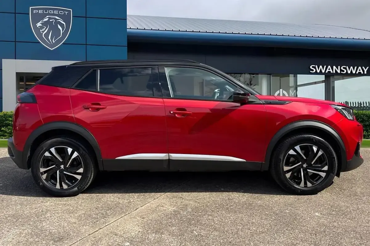 Used Peugeot e-2008 GT 98 kW (134 HP) 2021 Red SUV