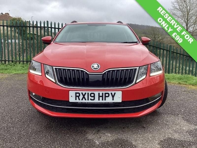 Usado Skoda Octavia SE L 115 CV (84 kW) 2019 Rojo Familiar