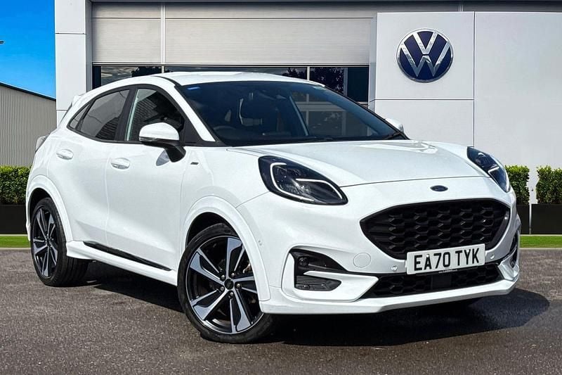 White Used 2020 Ford Puma ST-Line SUV | £15,969 (Good price) - Image 1/4