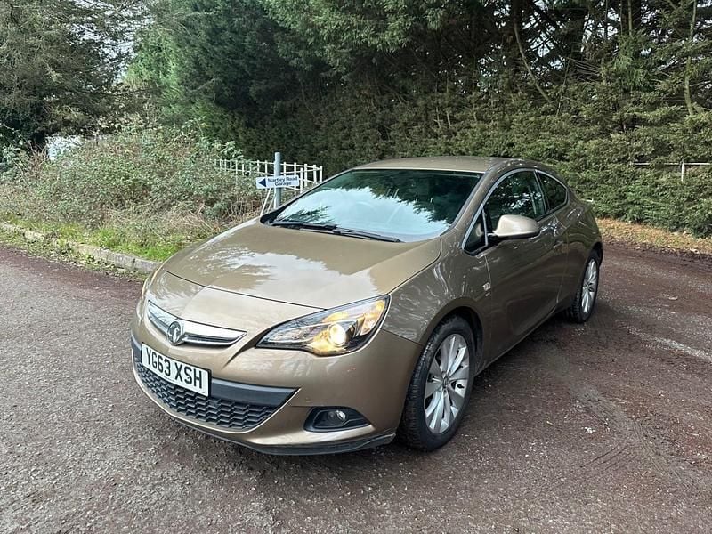 Used Vauxhall Astra GTC SRi 2013 Beige Hatchback