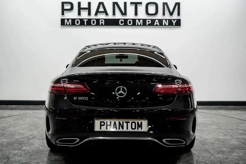 Used Mercedes E300 AMG line 245 HP (180 kW) 2019 Black Coupe