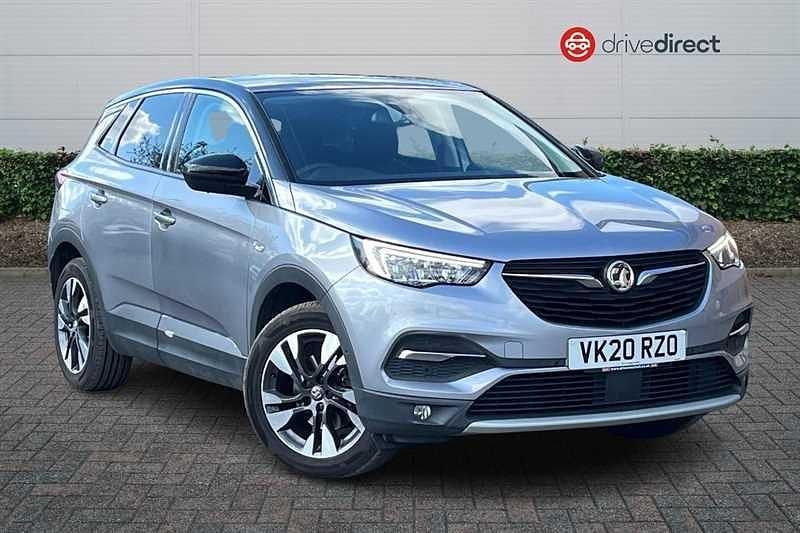 Used Vauxhall Grandland X SRi 130 HP (95 kW) 2020 Grey SUV