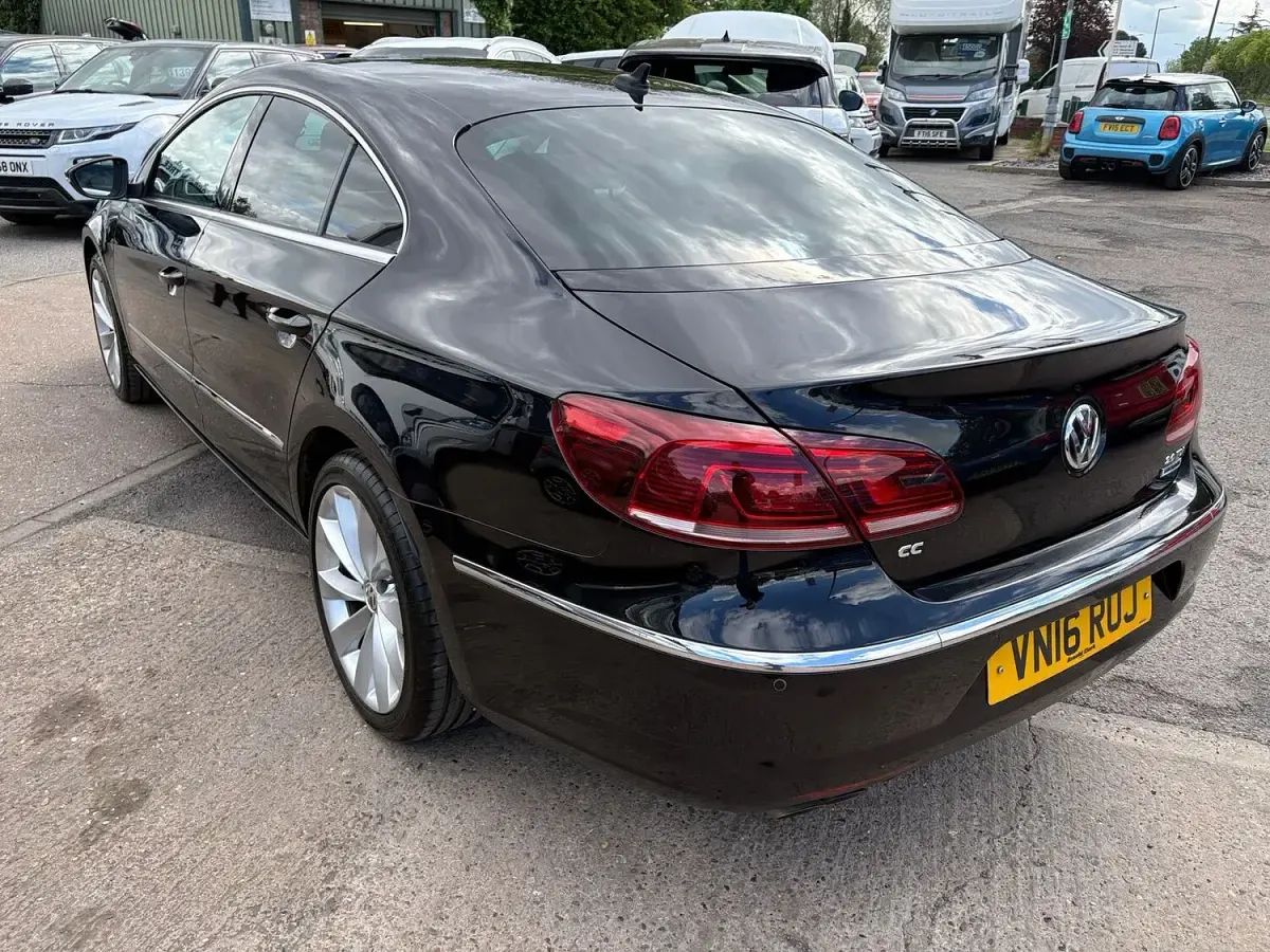 Used VW CC GT 150 HP (110 kW) 2016 Black Sedan