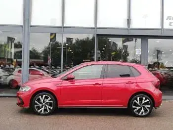 Used VW Polo R-line 110 HP (80 kW) 2022 Red Hatchback