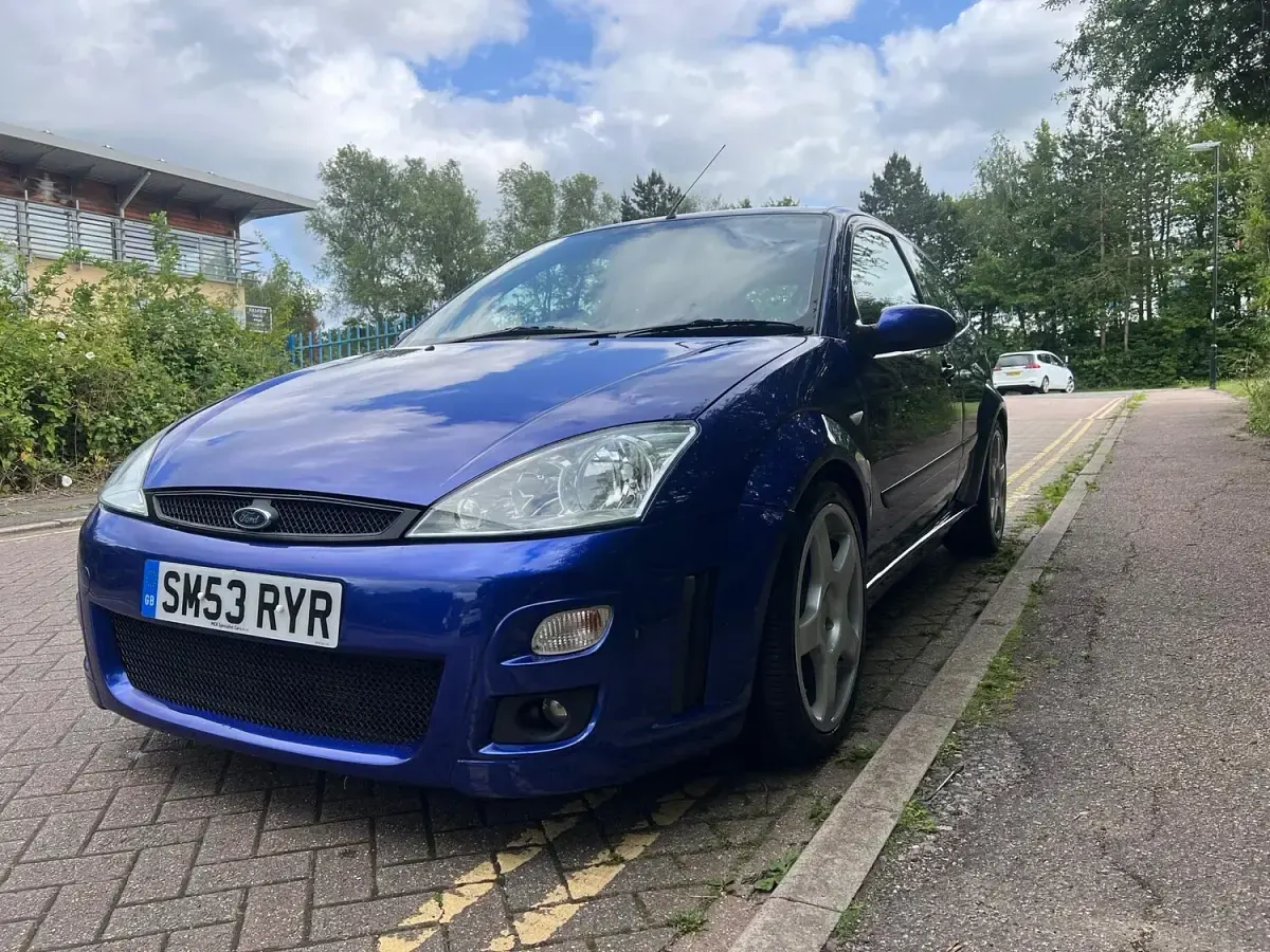 Used Ford Focus RS 2003 Blue Hatchback