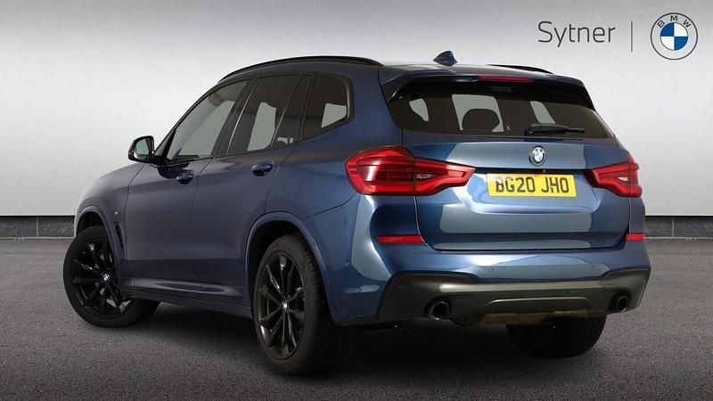 Used BMW X3 M Sport 187 HP (137 kW) 2020 Blue SUV