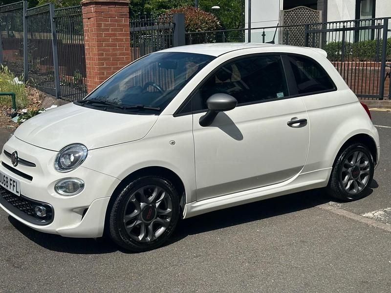 Used Fiat 500 S 69 HP (50 kW) 2018 White Hatchback