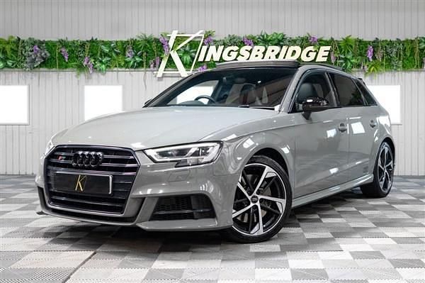Grey Used 2020 Audi S3 Sportback Black Edition Hatchback | £28,786 - Image 1/1