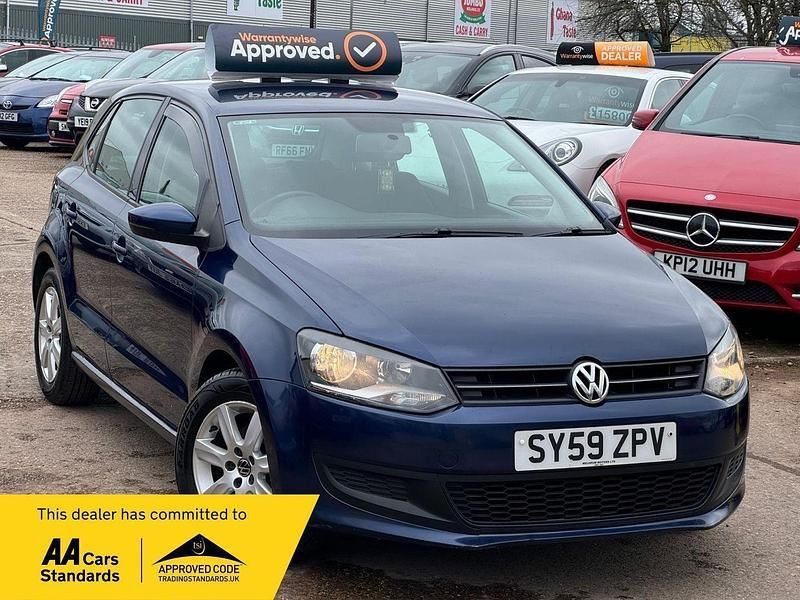Blue Used 2010 VW Polo SE Hatchback | £2,475 (Fair price) - Image 1/2