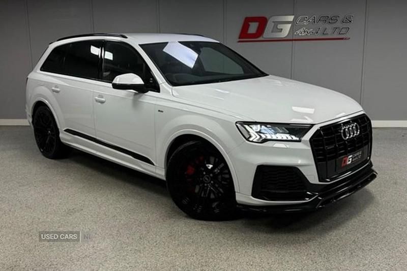 Used Audi Q7 S-Line 381 HP (280 kW) 2020 White SUV