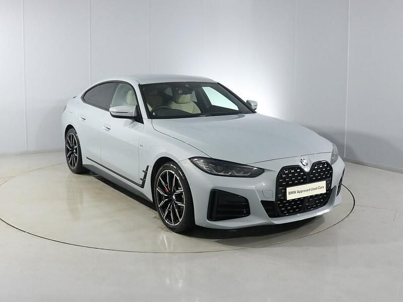 Grey Used 2022 BMW 420 Gran Coupé M Sport Coupe | £32,950 (Fair price) - Image 1/4