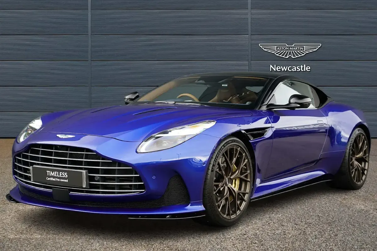 Used Aston Martin V8 680 HP (500 kW) 2026 Blue Coupe