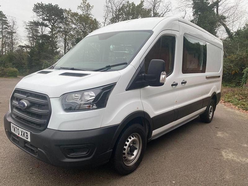 Used Ford Transit S 130 HP (95 kW) 2021 White Van