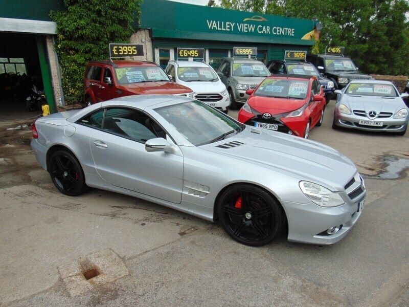Silver Used 2009 Mercedes SL350 Cabriolet | £8,695 (Expensive) - Image 1/4