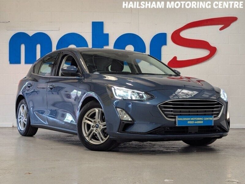 Chrome blue Used 2021 Ford Focus Zetec Hatchback | £11,555 (Super price) - Image 1/4