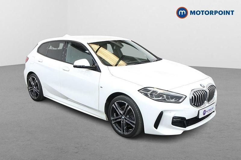 White Used 2022 BMW 118 M Sport Hatchback | £21,949 (Fair price) - Image 1/4