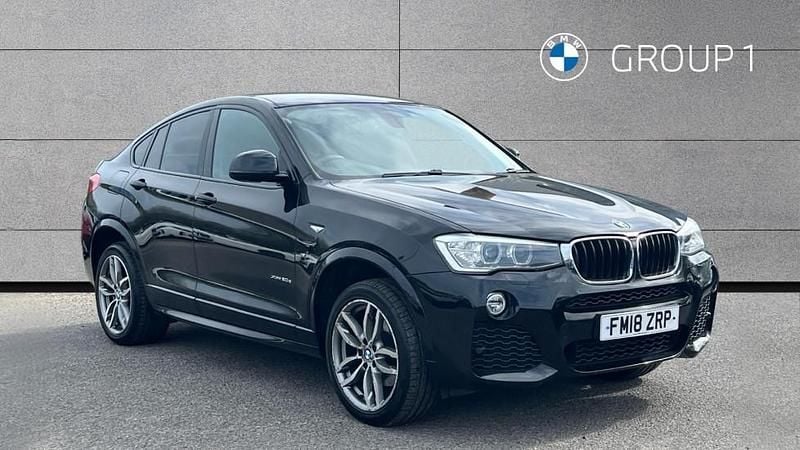 Used BMW X4 M Sport 190 HP (139 kW) 2018 Black SUV