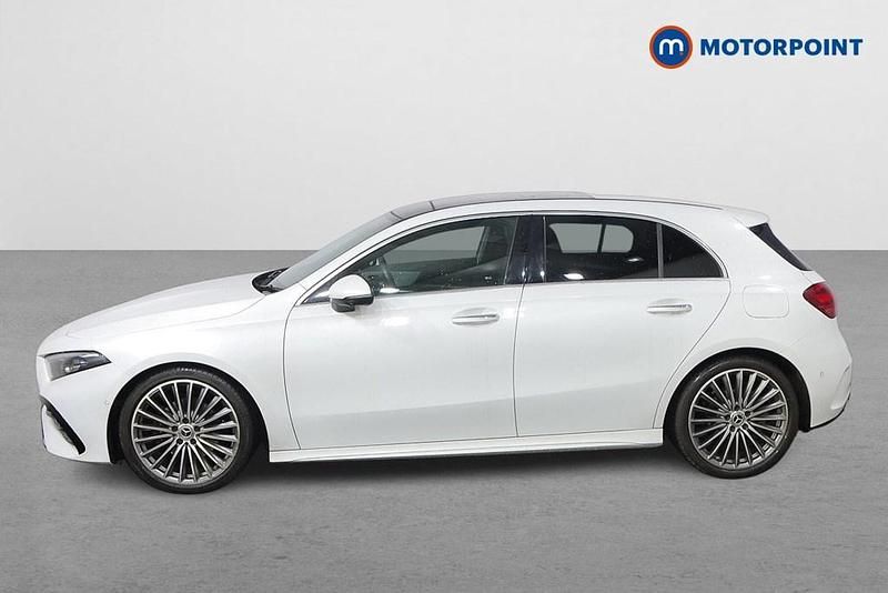 Used Mercedes A180 AMG Line Premium Plus 2023 White Hatchback