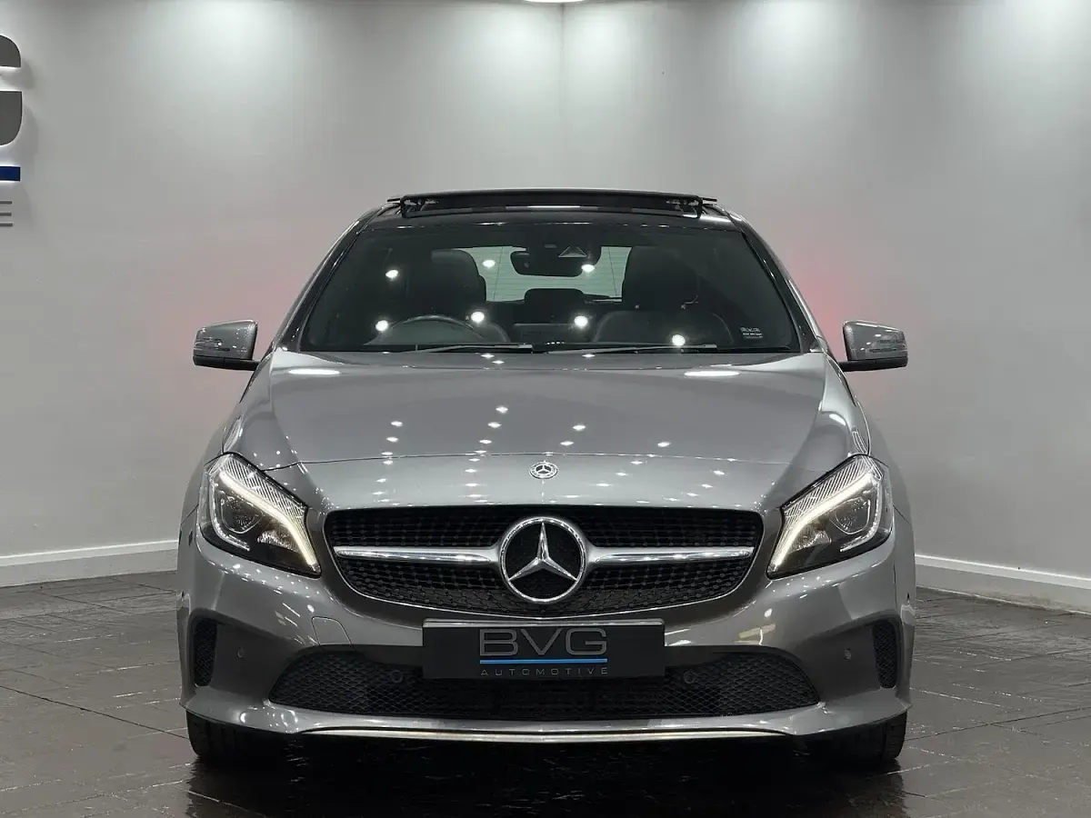 Used Mercedes A200 Premium Plus 136 HP (100 kW) 2017 Grey Hatchback