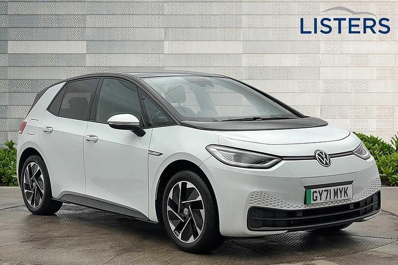 White Used 2021 VW ID.3 Pro Hatchback | £14,961 (Fair price) - Image 1/4