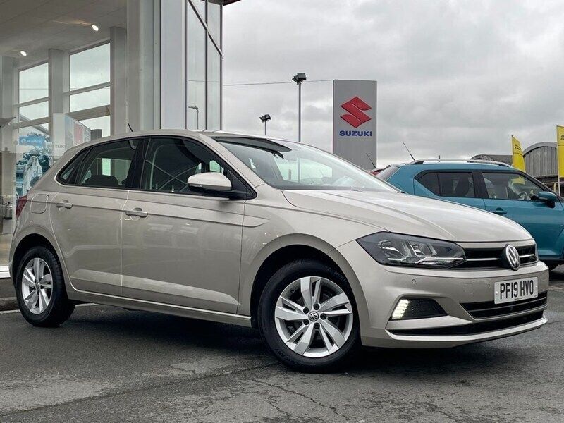 Silver Used 2019 VW Polo SE Hatchback | £13,495 (Fair price) - Image 1/4