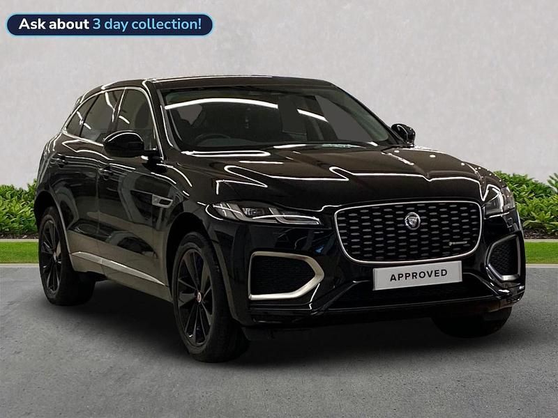 Black Used 2022 Jaguar F-Pace R-Dynamic SUV | £31,599 (Fair price) - Image 1/4