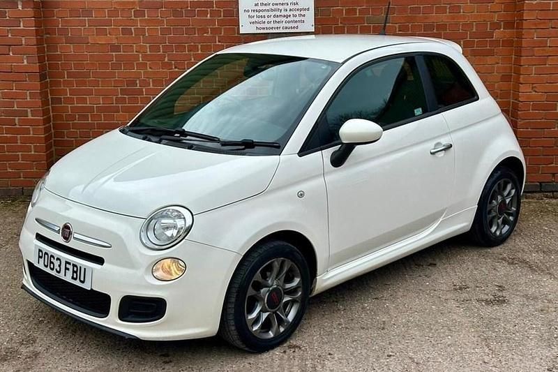 Used Fiat 500 S 69 HP (50 kW) 2013 White Hatchback