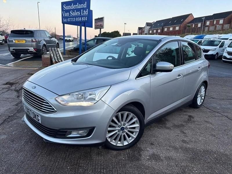 Used Ford C-MAX Titanium 120 HP (88 kW) 2017 Silver MPV