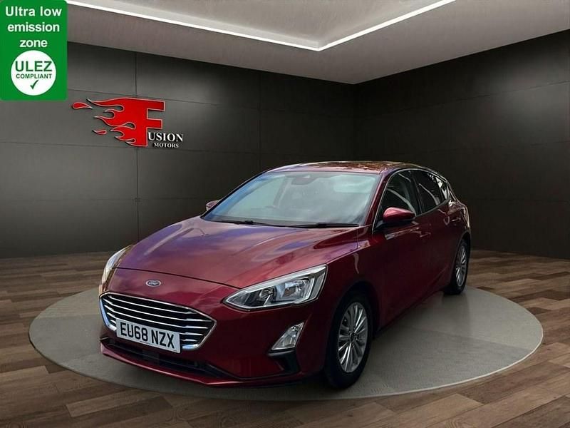 Red Used 2018 Ford Focus Titanium Hatchback | £9,600 (Fair price) - Image 1/4