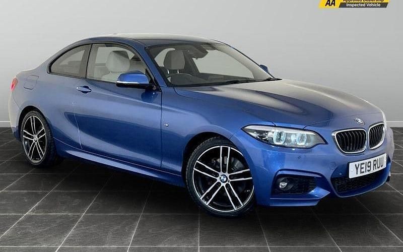 Blue Used 2019 BMW 225 M Sport Coupe | £12,795 (Fair price) - Image 1/2