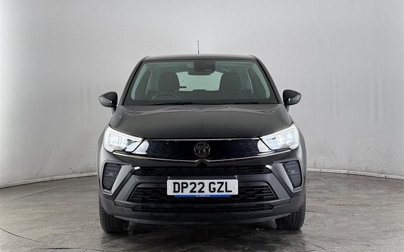 Used Vauxhall Crossland Design Edition 110 HP (80 kW) 2022 Black SUV