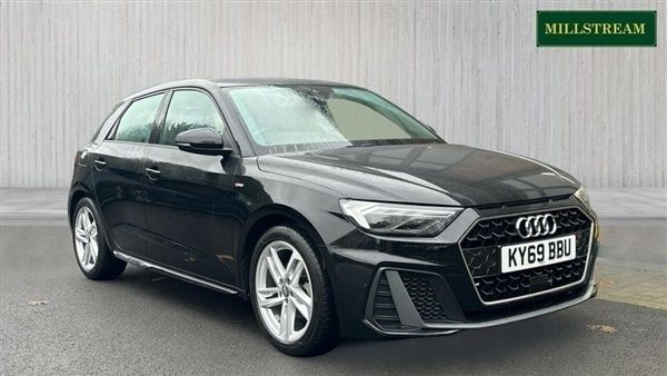 Black Used 2019 Audi A1 Sportback S-Line Hatchback | £18,290 (Fair price) - Image 1/1
