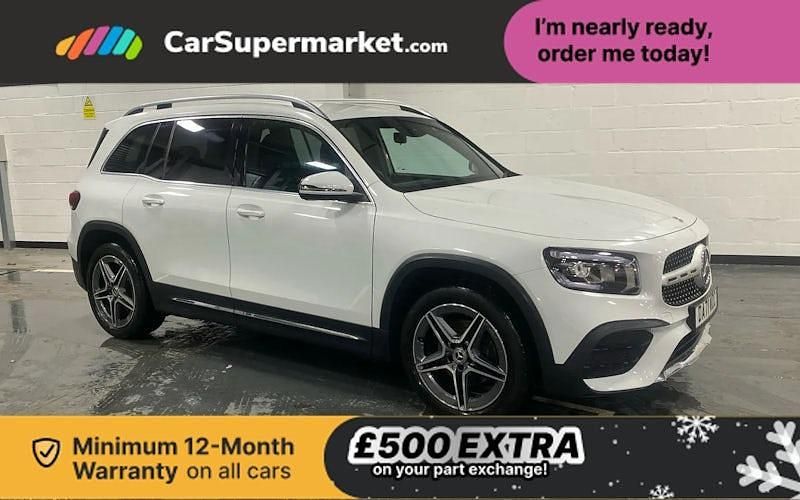 White Used 2021 Mercedes 200 AMG line Estate | £23,197 (Good price) - Image 1/3