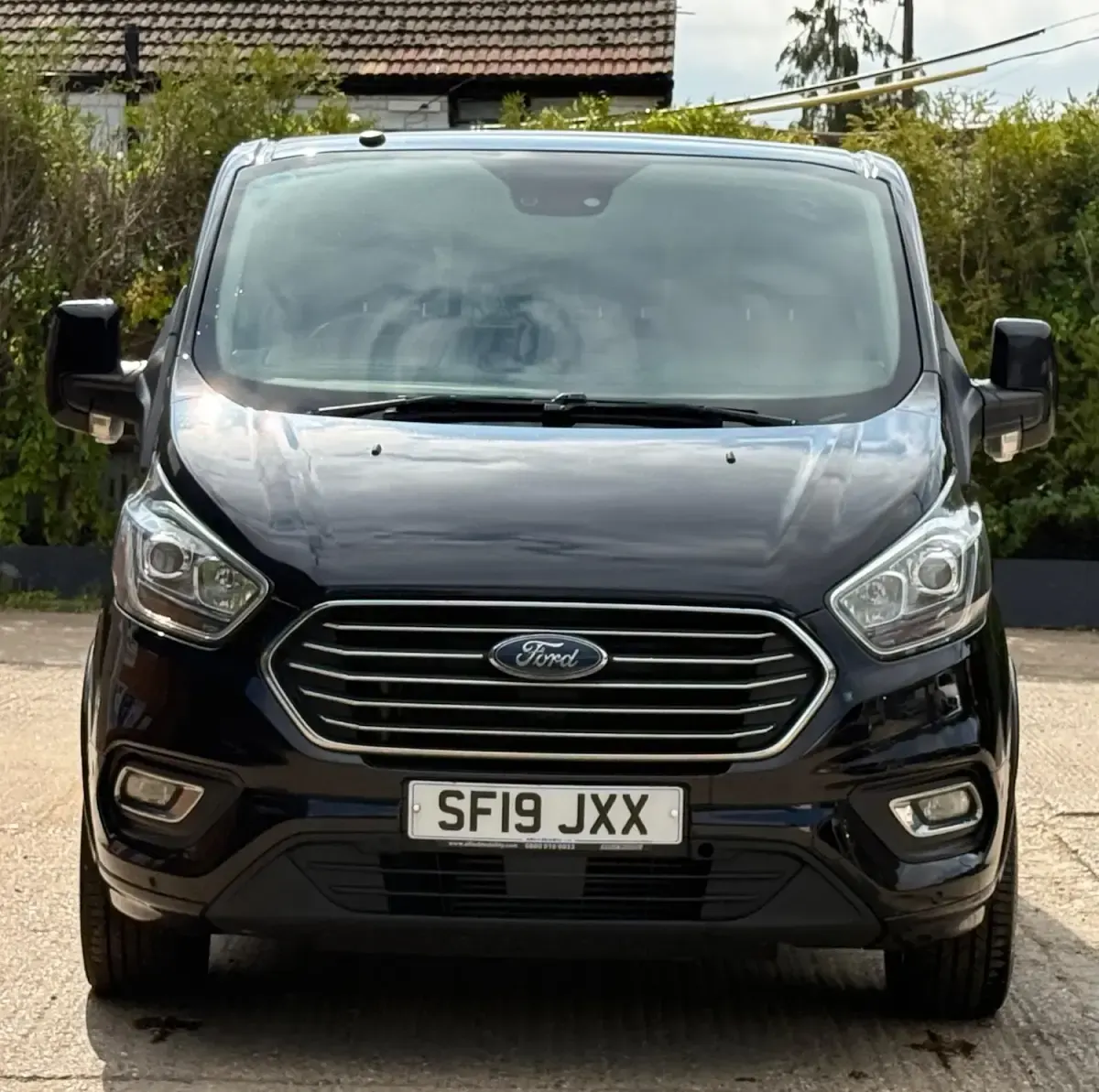 Used Ford Tourneo Custom Titanium 2019 Black Van
