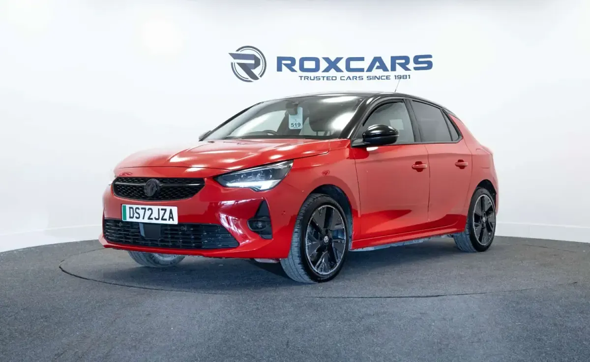 Używany Vauxhall Corsa-e Edition 100 kW (136 KM) 2022 Czerwony Hatchback