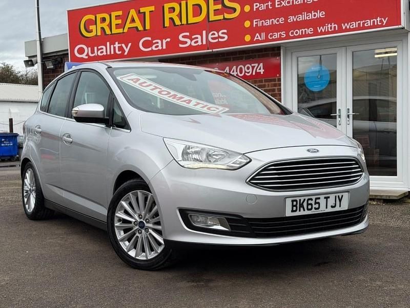 Used Ford C-MAX Titanium 150 HP (110 kW) 2015 Silver MPV