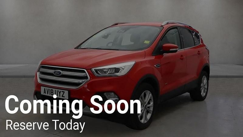 Used Ford Kuga Titanium 182 HP (133 kW) 2018 Red SUV