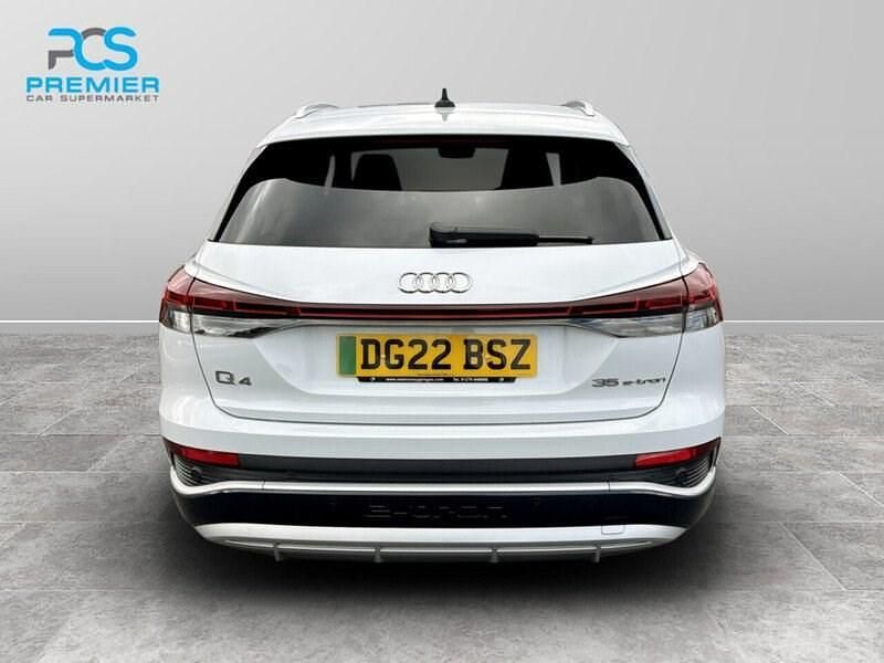 Second-hand Audi Q4 e-tron S-Line 125 kW (170 CP) 2022 Alb SUV