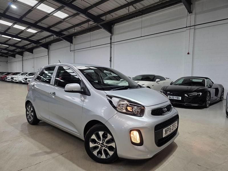 Used Kia Picanto 84 HP (61 kW) 2015 Silver Hatchback