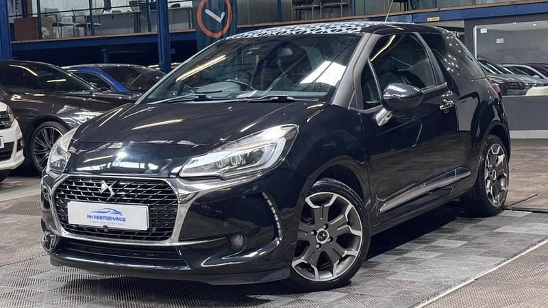 Used DS Automobiles DS3 Prestige 120 HP (88 kW) 2017 Black Hatchback
