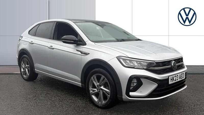 Silver Used 2023 VW Taigo R-line SUV | £21,703 (Fair price) - Image 1/3