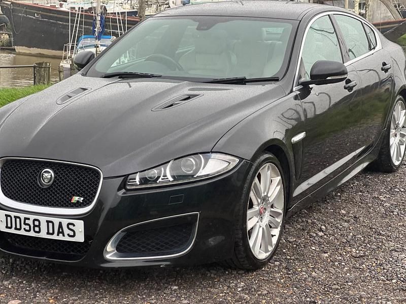 Used Jaguar XFR Supercharged 510 HP (375 kW) 2012 Black Sedan