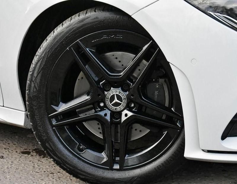 Used Mercedes CLA200 AMG line 163 HP (119 kW) 2021 White Coupe