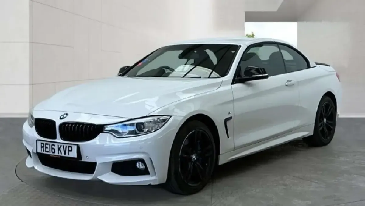 Used BMW 435 M Sport 308 HP (226 kW) 2016 White Cabriolet