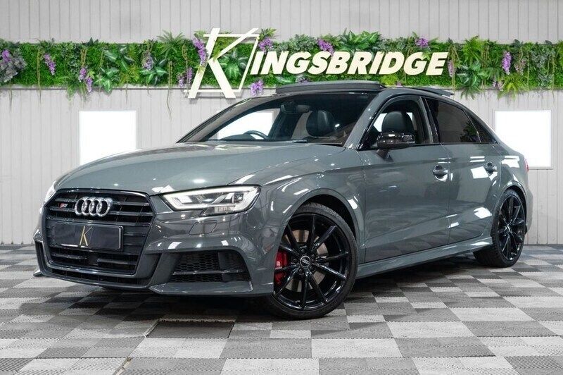 Grey Used 2017 Audi S3 Black Edition Sedan | £22,796 (A bit pricey) - Image 1/4