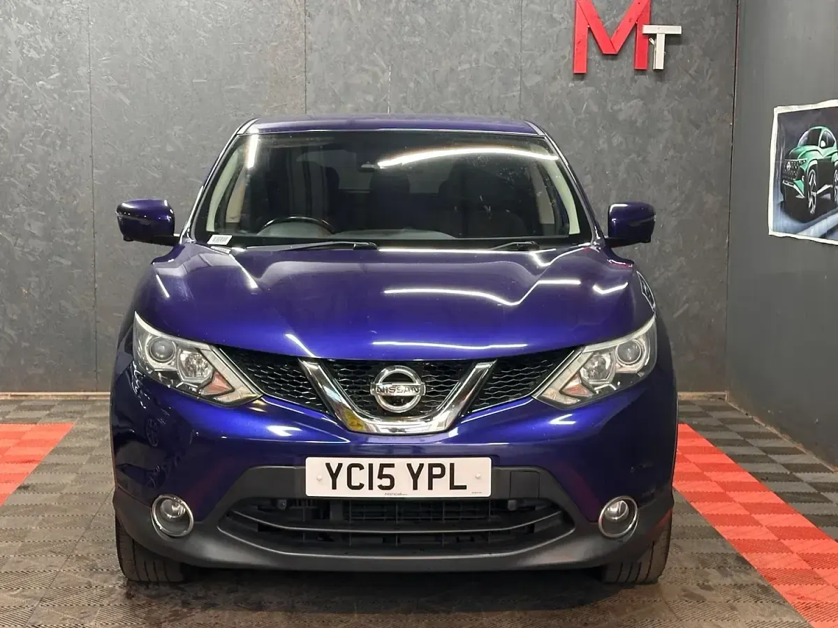 Used Nissan Qashqai N-TEC 110 HP (80 kW) 2015 Blue SUV